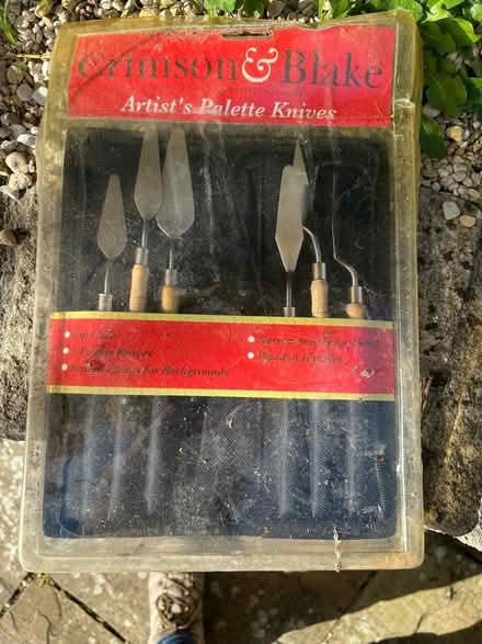 Photo of free Artist’s palette knife set - new and unused (Radstock) #1