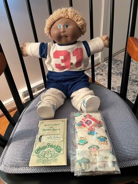Photo of free Vintage Soccer Cabbage Doll (Troy, VA) #1