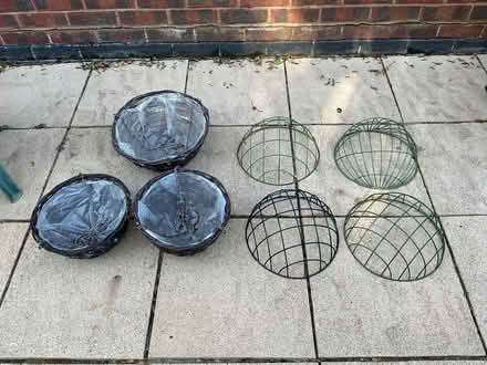Photo of free Selection of hanging baskets (Haydon wick SN25) #1
