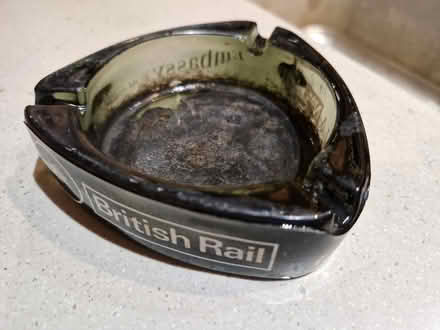 Photo of free Old British Rail ashtray (Denton) #1