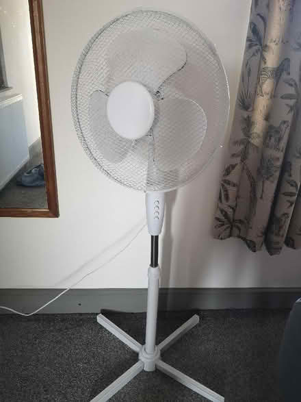 Photo of free White oscillating fan (Bradford on Avon BA15) #1