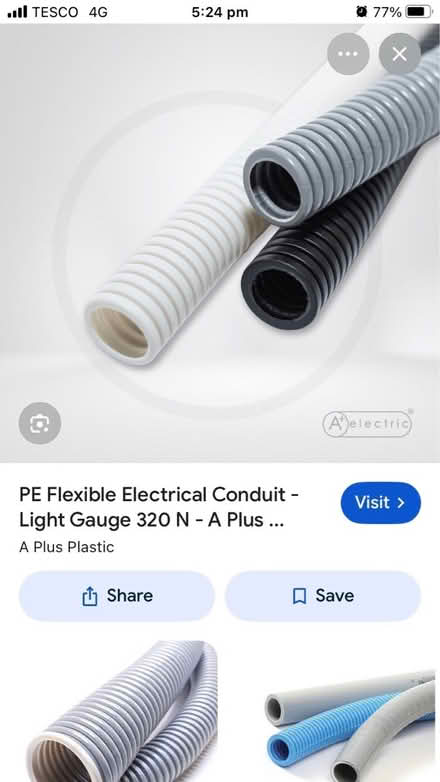 Photo of Flexi cable conduit (Kidderminster DY10) #1