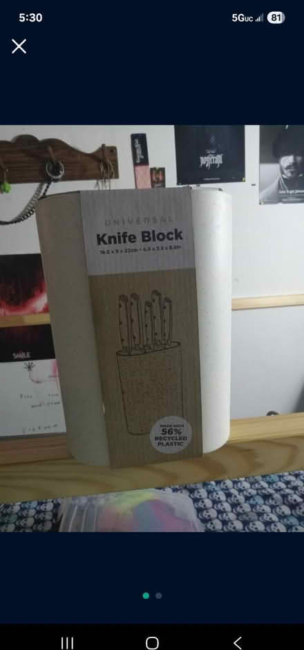 Photo of free Knife block (Burien) #1