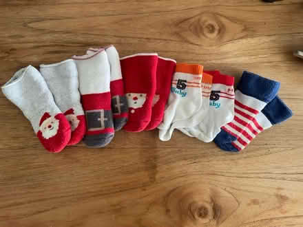 Photo of free Newborn baby boy rompers and socks (N19 5TS) #4
