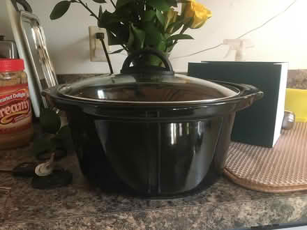 Photo of free Crock pot lid and pot (Red Bank) #1