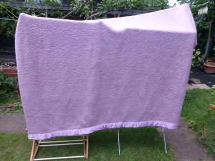 Photo of free pair of single wool blankets (Coventry CV1) #1
