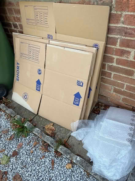 Photo of free Packing crates and paper (OX14 Abingdon) #1