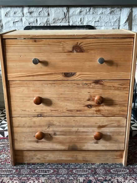 Photo of free Small chest of drawers (Rearsby LE7) #1
