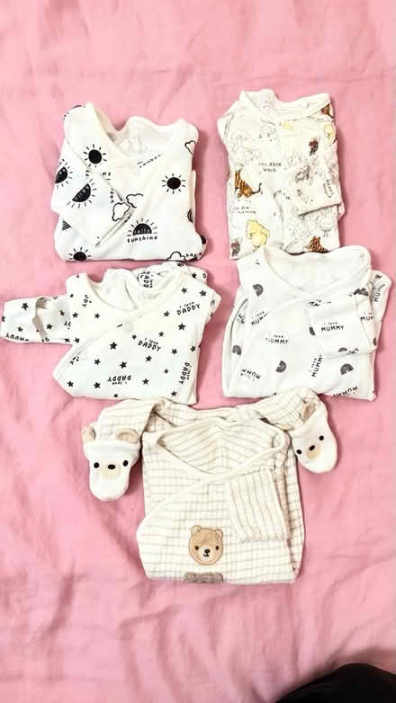 Photo of free Bundle of 0-1 month baby boy cloths (Eagle street, Leam, CV31) #1