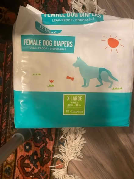 Photo of free XL Dog Diapers (West End) #1