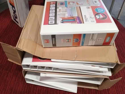 Photo of free Flip charts, plain mailing labels, ring binders, Xerox A3 (Wealdstone HA1) #2