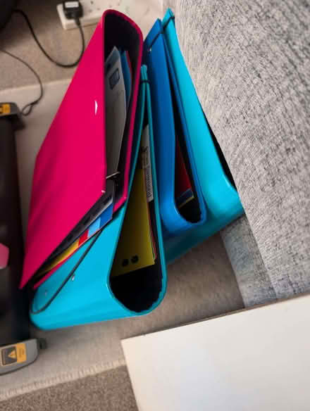 Photo of free Ring binders x 4 (The Cedars Estate WD3) #1