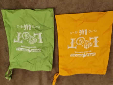 Photo of free 2x Superpirates Drawstring Loot bags (North Road) #1