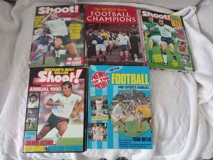 Photo of free 11 Vintage Hardback Soccer / Football Annuals (Gidlow WN6) #2
