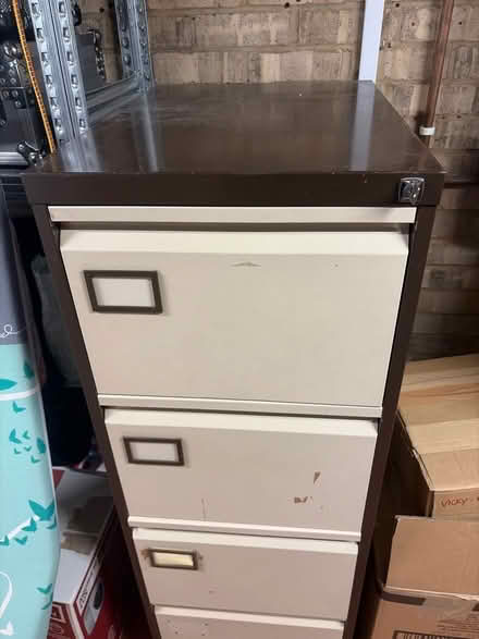 Photo of free Tall filing cabinet (NN3 Meadowfields) #2