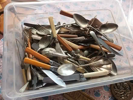 Photo of free Brass bits and bobs, cutlery, etc (Cwmbach Llechrhyd LD2) #2