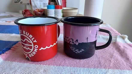 Photo of free 2 x tin mugs (Castlebeck S2) #1