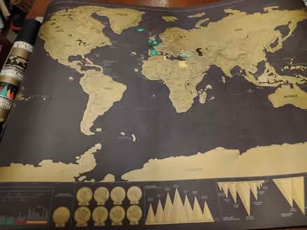 Photo of free Scratch map of world (Eastcote HA4) #1