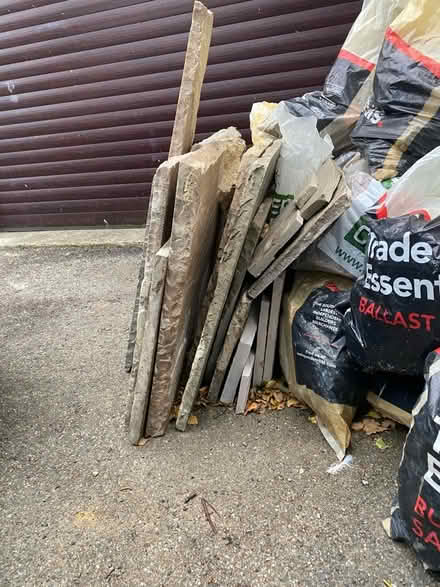 Photo of free Stone slabs and bags of hardcore (Ringmer BN8) #4
