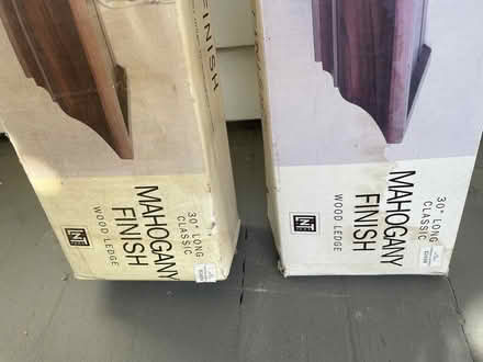 Photo of free 2 wood ledges (Newtonville) #1