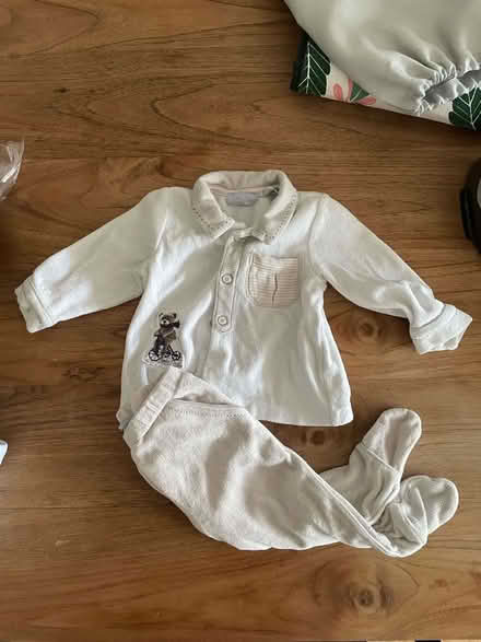 Photo of free Newborn baby boy rompers and socks (N19 5TS) #1