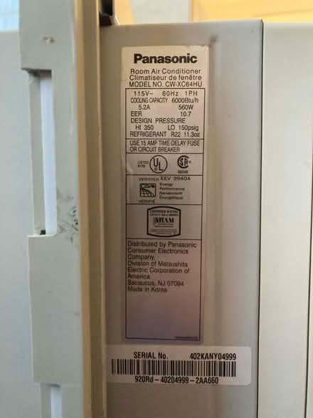 Photo of free Air conditioner 6000 btu (Waltham ma) #2