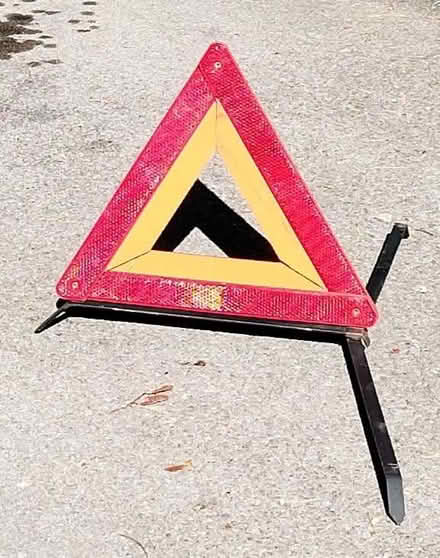 Photo of free Warning triangle (Cainscross GL5) #1