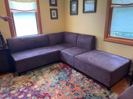 Photo of free Sturdy sectional (South Randolph) #1