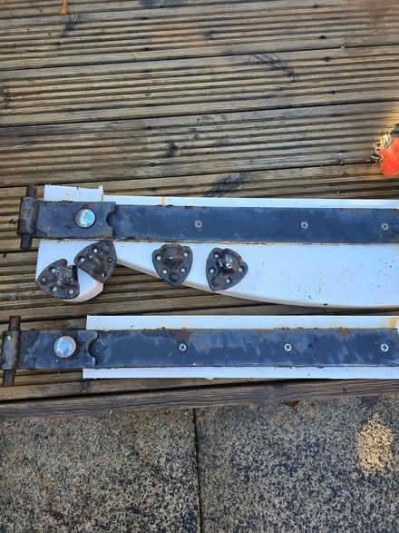 Photo of free Large gate hinges (Bray SL6) #1