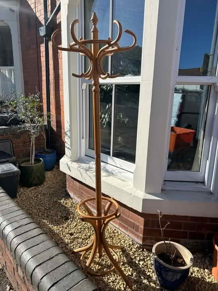 Photo of free Wooden coat rack (Swindon old town SN1) #1