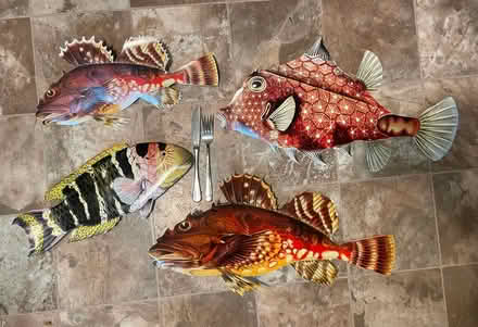 Photo of free Four wall fishes (downtown Frederick) #1