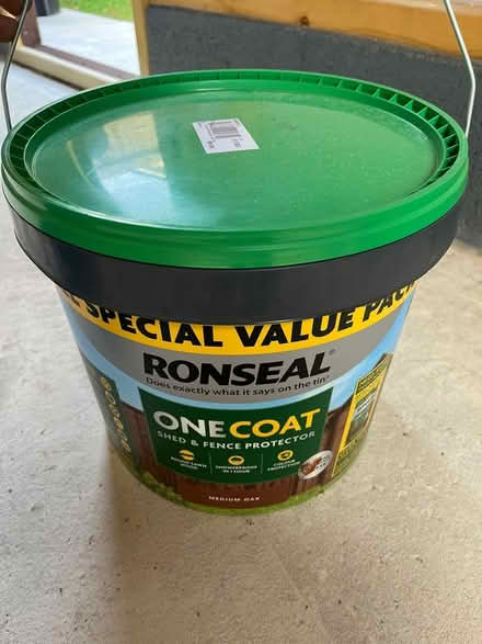 Photo of free Ronseal One Coat Medium Oak (Holbeach, Lincolnshire) #2