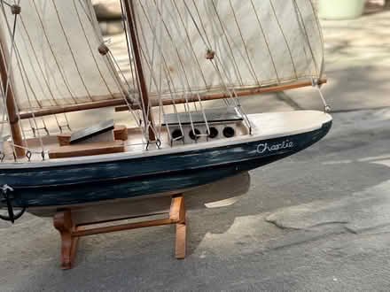 Photo of free Model boat … an ornament (Central Horsham) #4