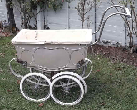 Photo of free Large Vintage Dolls Pram for doll display. (Barton OX3) #1