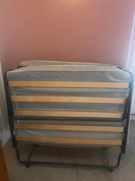 Photo of free Folding small double bed (Trowbridge BA14) #1