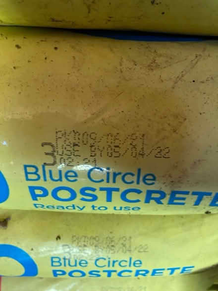 Photo of free Postcrete for fence posts (CH7) #2