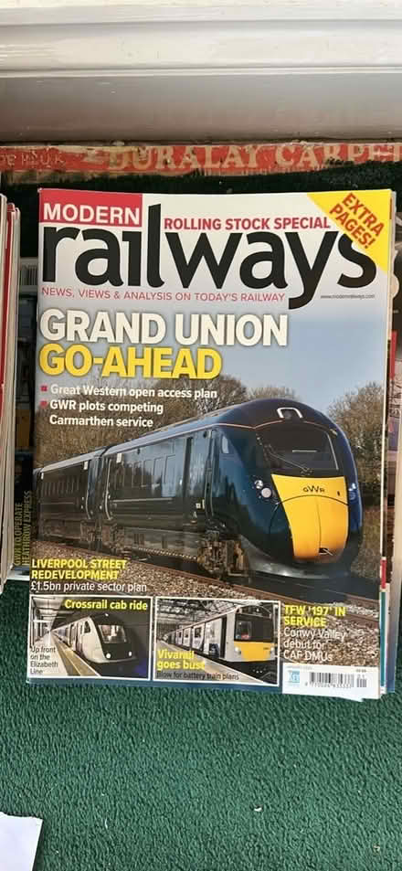 Photo of free Modern Railways magazines 2020, 2021, 2022, 2023 (Eynesbury PE19) #2