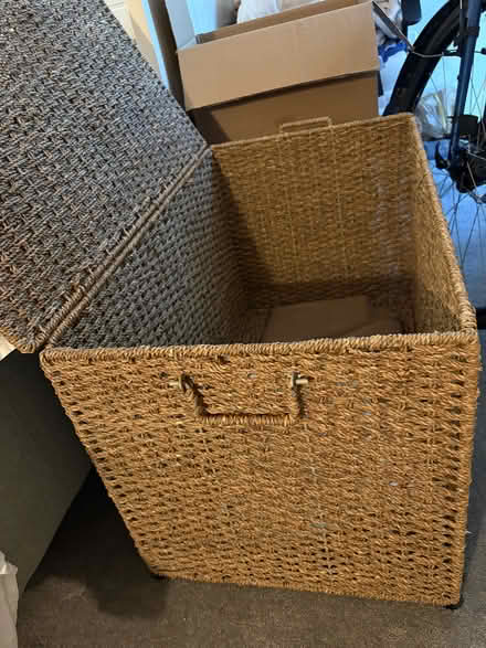 Photo of free Sturdy storage basket trunk (Silver Spring, MD 20902) #3