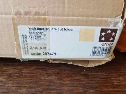 Photo of free Foolscap liners 4 suspension files (Near Lowther Gardens FY8) #4