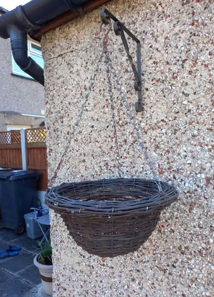 Photo of free Two hanging baskets (Bushey Mill WD23) #2