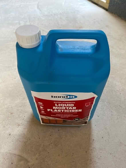 Photo of free Bondit Liquid Mortar Plasticiser (Holbeach, Lincolnshire) #2