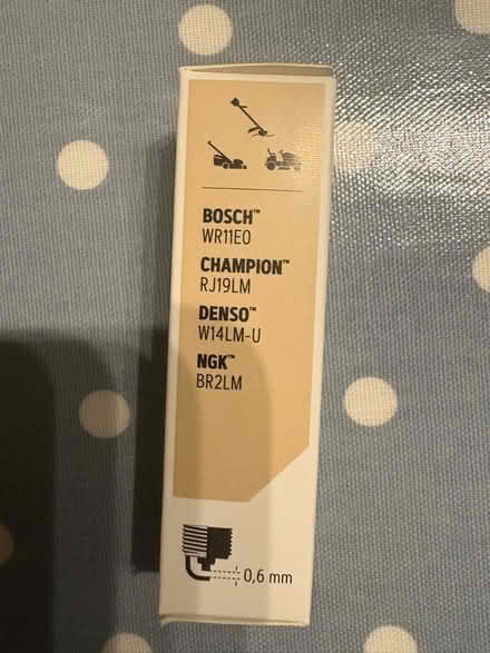 Photo of free Lawnmower spark plug (Bradford on Avon BA15) #2