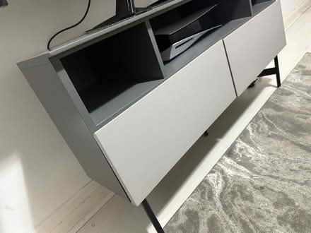 Photo of free Modern TV console (LU5) #3