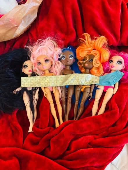 Photo of free Rainbow high dolls + Barbie clothes (North Hollywood) #1