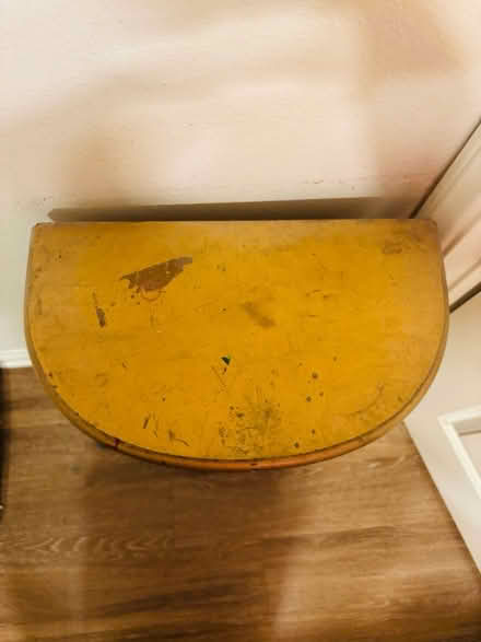 Photo of free Gold painted accent table (North Hollywood) #4