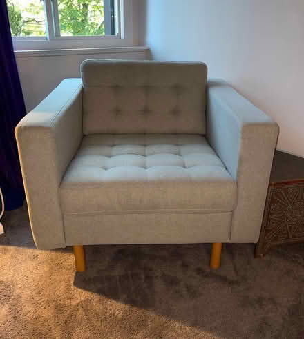 Photo of free Ikea 2 sage green chairs (Silver Spring, MD 20902) #2