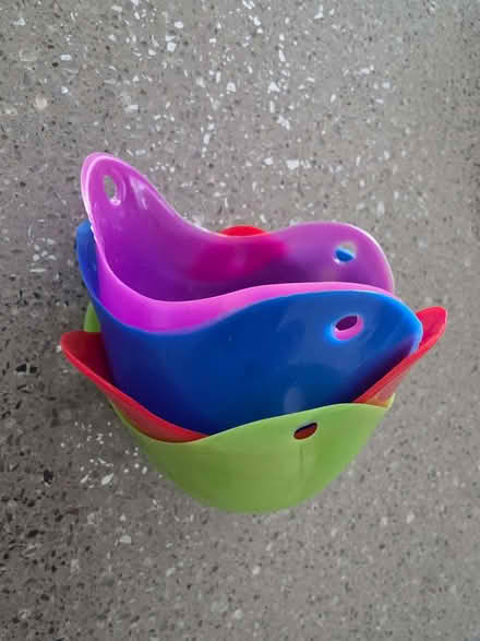 Photo of free Four silicone egg poachers (Skipton BD23) #2