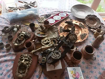 Photo of free Brass bits and bobs, cutlery, etc (Cwmbach Llechrhyd LD2) #1