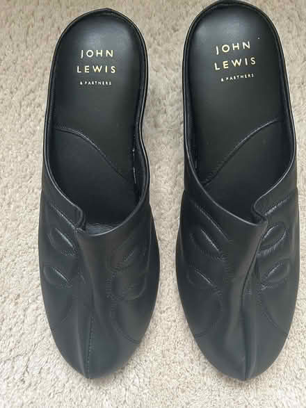 Photo of free Ladies Leather Slippers Size 6 (Colinton Mains EH13) #1