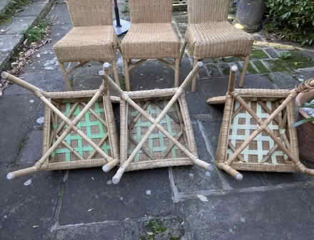 Photo of free 6 wicker chairs (Teddington TW11) #2